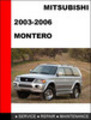 Thumbnail Mitsubishi Montero 2003-2006 Factory Service Repair Manual Thumbnail Mitsubishi Montero 2003-2006 Factory Service Repair Manual