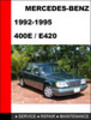 Thumbnail Mercedes-Benz 400E - E420 1992-1995 Service Repair Manual
