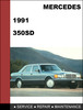 Thumbnail Mercedes-Benz 350SD w126 1991 Factory WORKSHOP Service manual