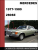 Thumbnail Mercedes-Benz 280SE 1977-198 Factory WORKSHOP Service Repair manual