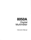 Thumbnail Fluke-8050A digital multimeter instruction manual.pdf downlo Thumbnail Fluke-8050A digital multimeter instruction manual.pdf downlo