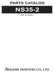 Thumbnail nagano ns35-2 parts catalog manual