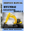 Thumbnail Hyundai Crawler Excavator R290LC-3 Service Repair Manual Pdf