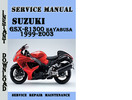 Thumbnail Suzuki GSX-R1300 Hayabusa 1999-2003 Service Repair Manual 