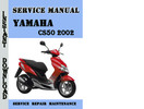 Thumbnail Yamaha CS50 2002 Service Repair Manual Pdf Download