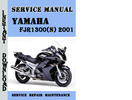 Thumbnail Yamaha FJR1300(N) 2001 Service Repair Manual Pdf Download