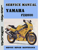 Thumbnail Yamaha FZR600 Service Repair Manual Pdf Download