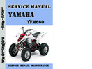 Thumbnail Yamaha YFM660 Service Repair Manual Pdf Download