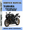 Thumbnail Yamaha YZF-R6L(CL) 1999-2002 Service Repair Manual Pdf 
