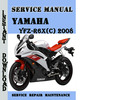 Thumbnail Yamaha YFZ-R6X(C) 2008 Service Repair Manual Pdf Download