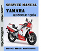 Thumbnail Yamaha RD500LC 1984 Service Repair Manual Pdf Download