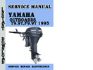 Thumbnail Yamaha Outboard T9.9T,F9.9T 1993 Service Repair Manual Pdf 