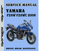 Thumbnail Yamaha FZ6W FZ6WC Fazer 2006 Service Repair Manual Thumbnail Yamaha FZ6W FZ6WC Fazer 2006 Service Repair Manual