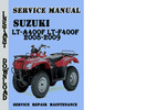 Thumbnail Suzuki LT-A400F LT-F400F 2008-2009 Service Repair Manual Thumbnail Suzuki LT-A400F LT-F400F 2008-2009 Service Repair Manual