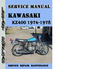Thumbnail Kawasaki KZ400 1974-1978 Service Repair Manual Pdf Download