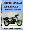 Thumbnail Kawasaki KZ500-550 ZX550 1979-1985 Service Repair Manual