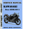 Thumbnail Kawasaki Ninja 250R 2011 Service Repair Manual Pdf Download