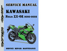 Thumbnail Kawasaki Ninja ZX-6R 2000-2002 Service Repair Manual