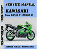Thumbnail Kawasaki Ninja ZX900-C1 ZX900-D1 Service Repair Manual
