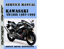Thumbnail Kawasaki VN1500 1987-1999 Service Repair Manual
