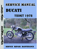 Thumbnail Ducati 750GT 1972 Service Repair Manual