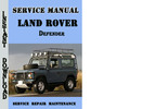 Thumbnail Land Rover Defender Service Repair Manual