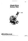 Thumbnail Vintage 1970s gilson rotary tiller manual