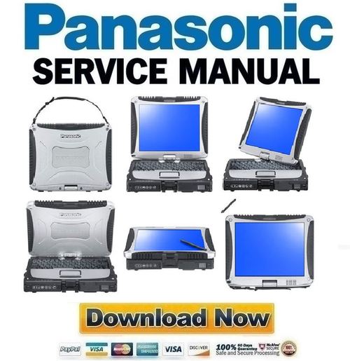 Panasonic Toughbook CF-19 FULL Service Manual & Repair Guide - Tradebit