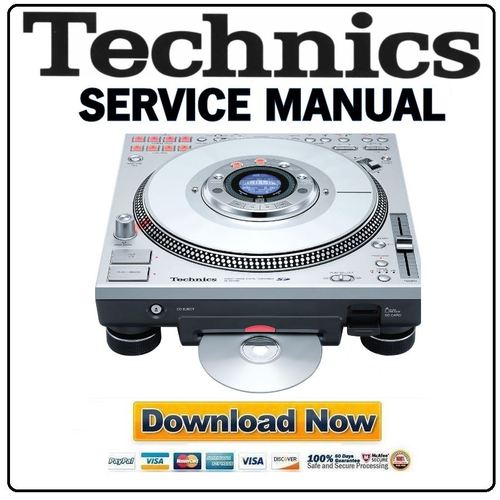Technics SL-DZ1200 Service Manual & Repair Guide - Tradebit