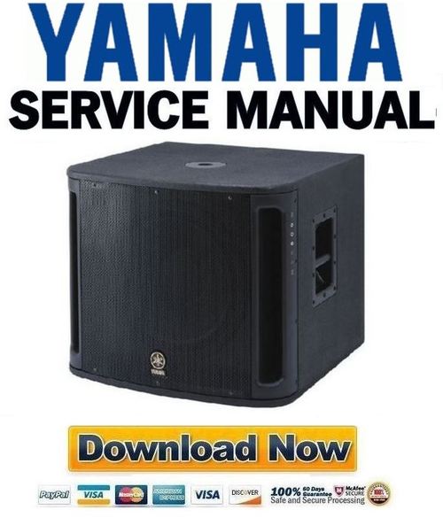 yamaha msr800w subwoofer