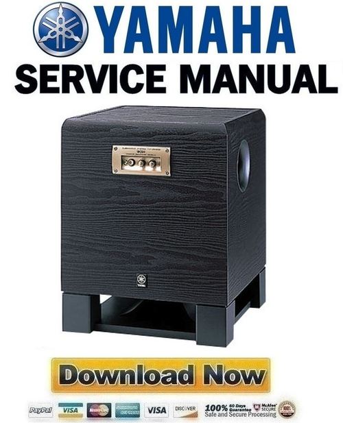 yamaha yst subwoofer