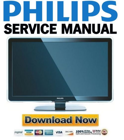 Philips 37PFL7603 Service Manual & Repair Guide - Tradebit