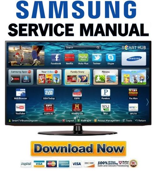 Samsung UN32EH5300 UN42EH5300 UN46EH5300 Service Manual & Repair Guide