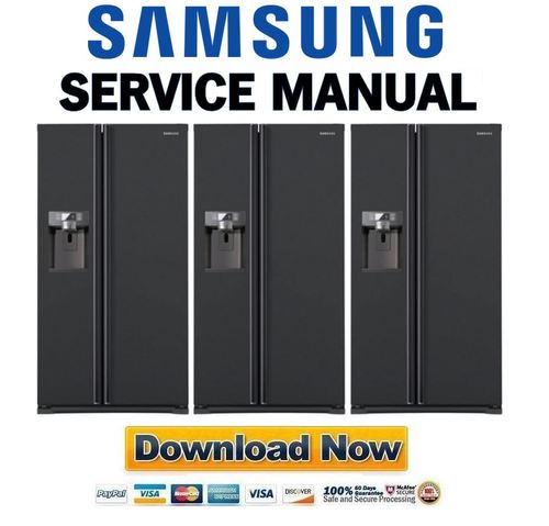 Samsung RS267LABP Service Manual & Repair Guide - Download Manuals