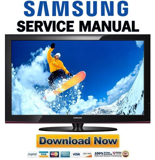Samsung PN50B430 PN50B430P2D Service Manual and Repair Guide - Tradebit