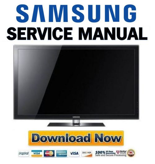 Samsung PN50C550 PN50C550G1F Service Manual and Repair