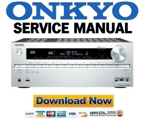 Onkyo Tx Nr609 Service Manual And Repair Guide Tradebit