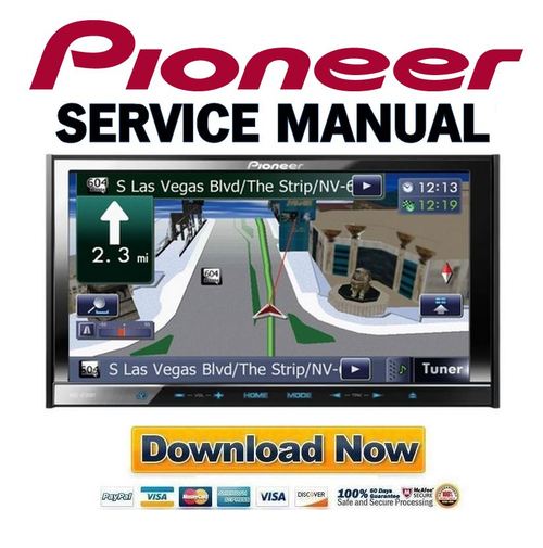 Pioneer AVIC-Z140BH Service Manual & Repair Guide - Tradebit