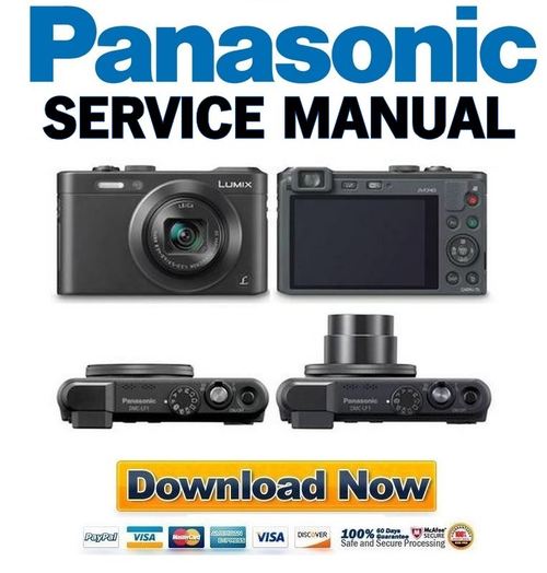Panasonic Lumix DMCLF1 Service Manual and Repair Guide Tradebit