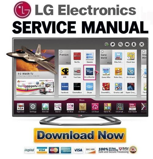 LG 50LA6205 Service Manual and Repair Guide - Download Manuals