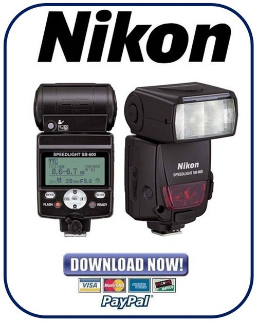 Nikon SB-800 Speedlight Service Repair Manual Package - Tradebit