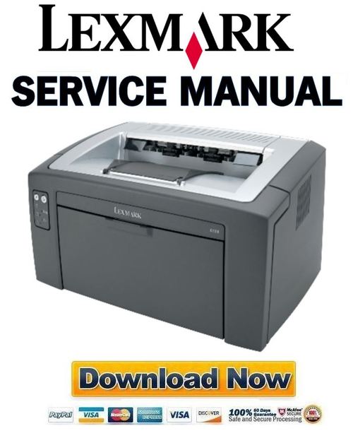 Lexmark E120 Service Manual & Repair Guide Download Manuals