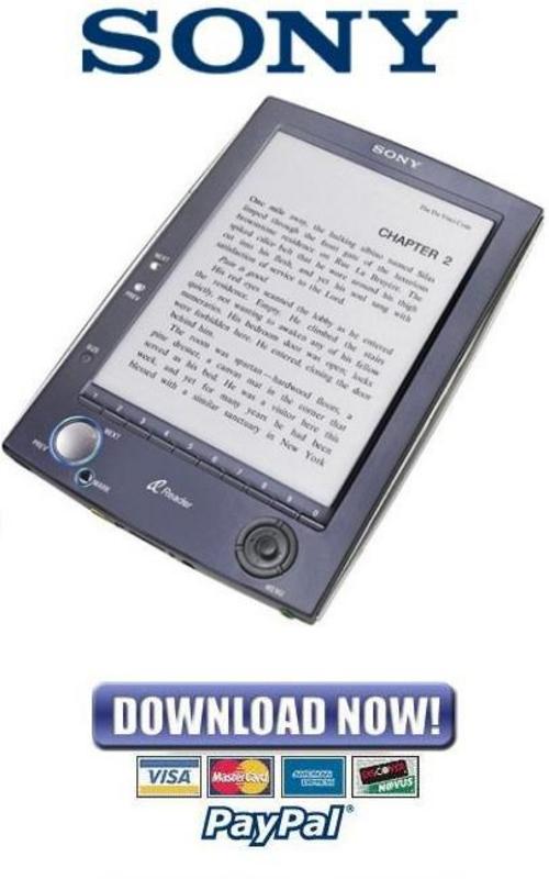 Sony PRS500 Ebook Reader Service Manual & Repair Guide Tradebit
