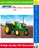 Thumbnail ☆☆ Best ☆☆ John Deere 50 Series Tractor Service Repair Manual
