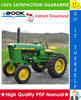 Thumbnail ☆☆ Best ☆☆ John Deere 1000 Series Tractors Service Repair Manual (SM2033)