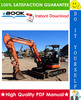 Thumbnail ☆☆ Best ☆☆ Hitachi ZX40U-3 Class, ZX40U-3, ZX40U-3F, ZX50U-3 Class, ZX50U-3, ZX50U-3F Hydraulic Excavator Technical Manual + Circuit Diagram