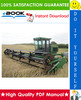 Thumbnail ☆☆ Best ☆☆ John Deere 2360 WindRower and 160 Platform Technical Manual