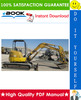 Thumbnail ☆☆ Best ☆☆ John Deere 30, 50 Excavators Technical Manual
