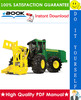 Thumbnail ☆☆ Best ☆☆ John Deere 643 Feller-Buncher Operation and Test Technical Manual