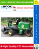 Thumbnail ☆☆ Best ☆☆ John Deere 2243 Diesel Professional Greensmower Technical Manual